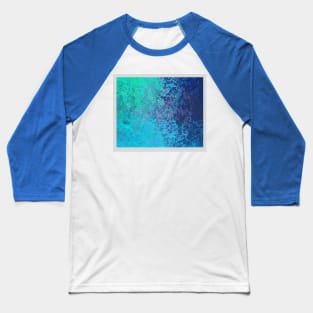 Blue coral beach Baseball T-Shirt